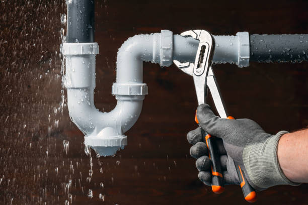 Professional Plumbing technician working in Leonard, TX